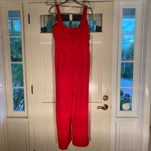 Calvin Klein Square-Neck Jumpsuit NWT